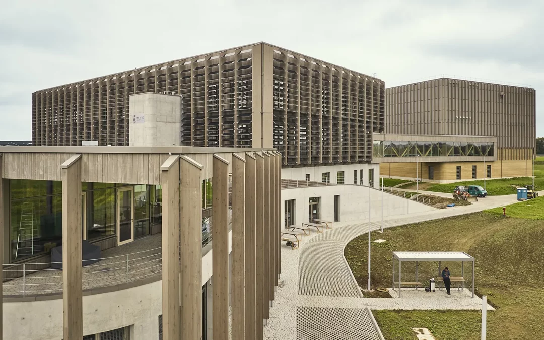 Weleda Logistik-Campus mit Naturklimaanlage