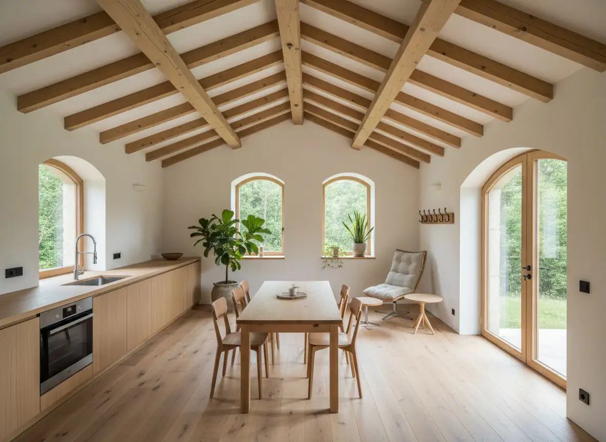 Mulino della Compagnia: Obergeschoss fertig ausgebaut